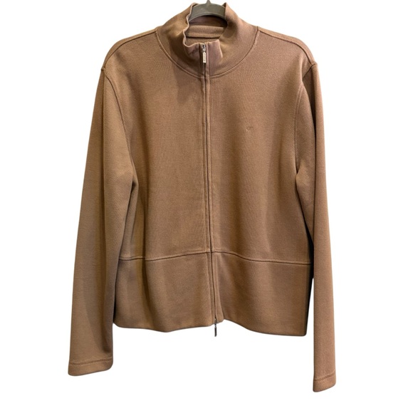 Faconnable Tops - Faconnable Women's Full Zip Cotton Knit Jacket sz L